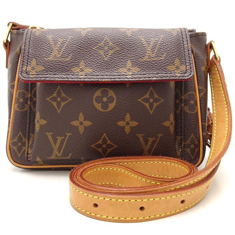 Louis Vuitton Monogram Viva Cite PM Shoulder Bag Brown